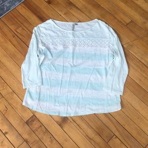 Lauren Conrad 3/4 sleeve top